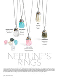 Neptune's Rings Pearl Crystal Necklace