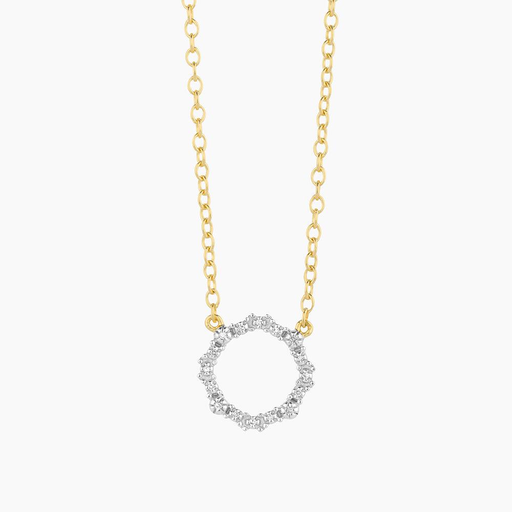 Shine Bright Diamond Pendant Necklace