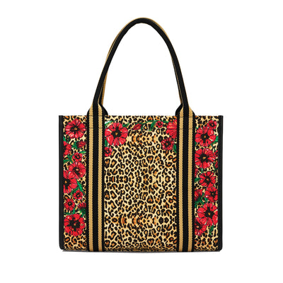 Leopard Dynasty Canvas Carry All