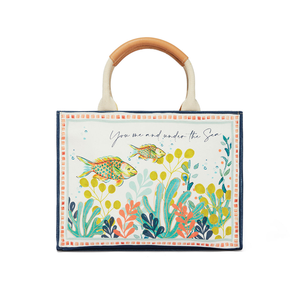 Happy Fish Medium Tote