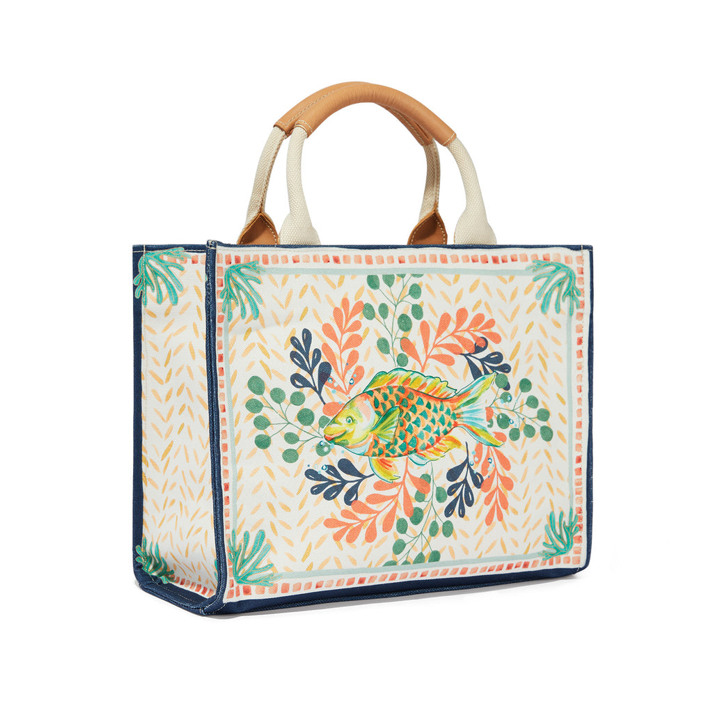 Happy Fish Medium Tote