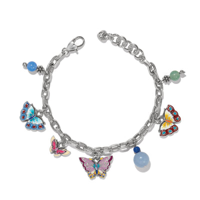 Kyoto In Bloom Butterfly Charm Bracelet