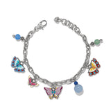Kyoto In Bloom Butterfly Charm Bracelet