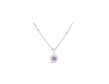 Load image into Gallery viewer, CZ Birthstone Necklace
