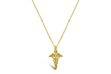 Load image into Gallery viewer, Caduceus Necklace