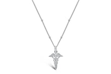 Load image into Gallery viewer, Caduceus Necklace