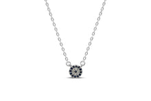 Load image into Gallery viewer, Pavé Evil Eye Necklace