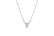 Load image into Gallery viewer, Prong Trio Necklace