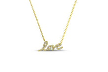 Load image into Gallery viewer, Pavé Love Necklace