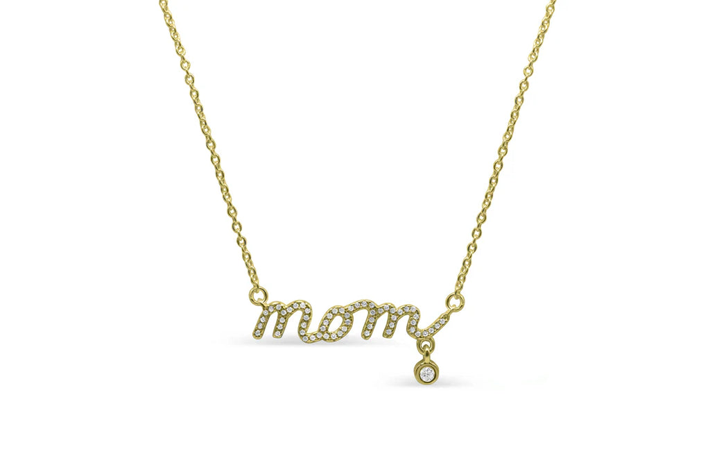 Pavé Mom Necklace