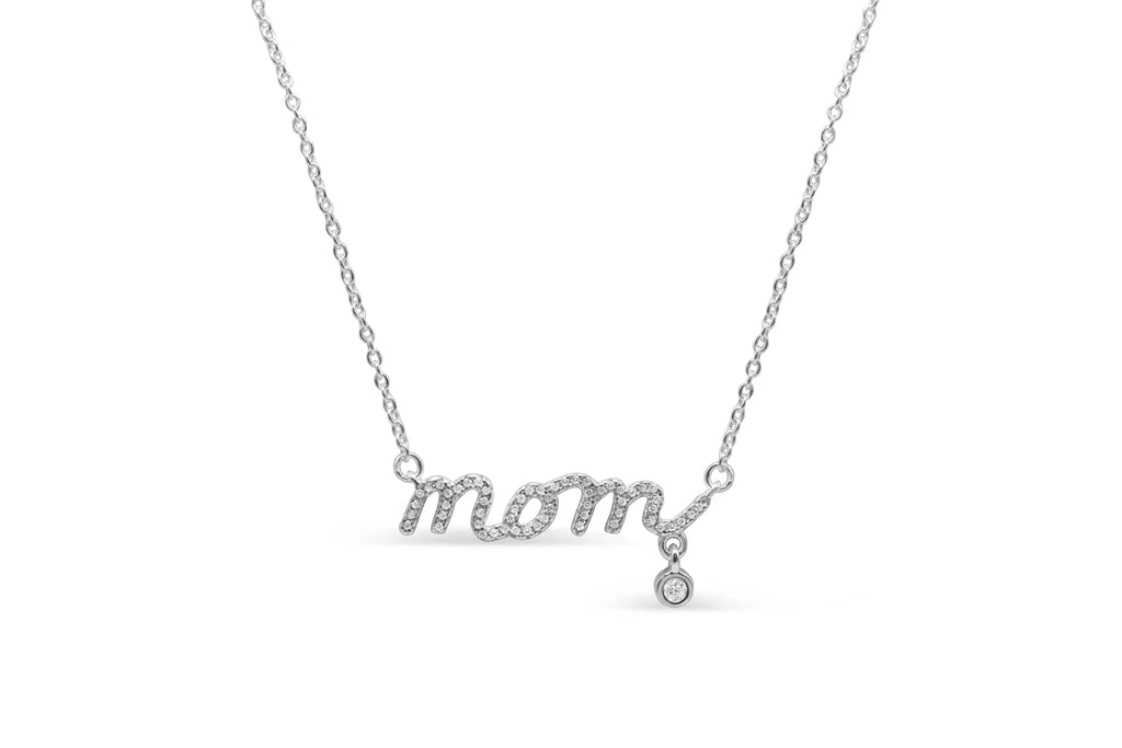 Pavé Mom Necklace