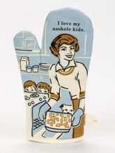 Load image into Gallery viewer, I Love My A**hole Kids Oven Mitt