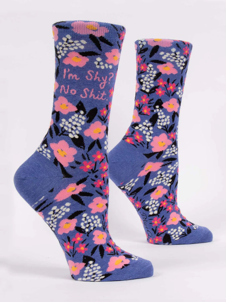 I'm Shy? No Sh*t. W-Crew Socks