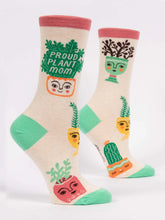 Load image into Gallery viewer, Proud Plant Mom W-Crew Socks