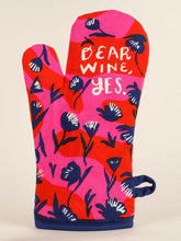 Load image into Gallery viewer, Dear Wine, Yes. Oven Mitt