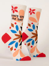 Load image into Gallery viewer, Aunts Are The Sh*t W-Crew Socks