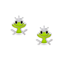 Load image into Gallery viewer, Frog Stud Earrings
