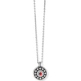 Pebble Dot Medali Petite Reversible Necklace - Light Siam