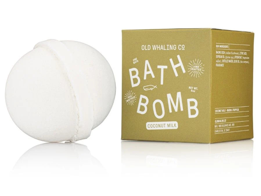 Coconut Milk Bath Bomb