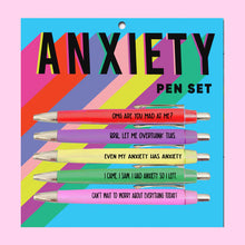 Load image into Gallery viewer, Anxiety Pen Set
