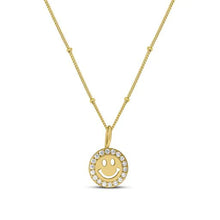 Load image into Gallery viewer, Smiley Face Necklace