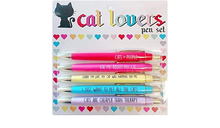 Load image into Gallery viewer, Cat Lovers Pen Set