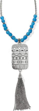 Load image into Gallery viewer, Africa Stories Etched Beaded Necklace