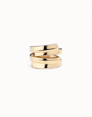 18K Gold-Plated Irregular Ring
