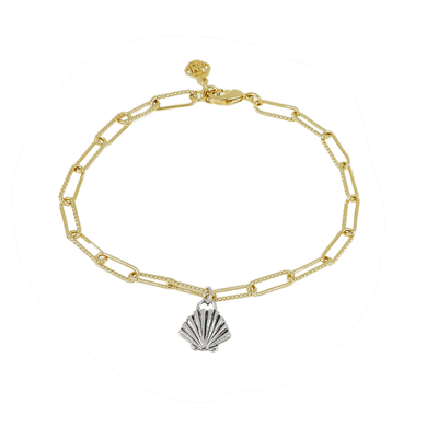 Shell Charm Bracelet