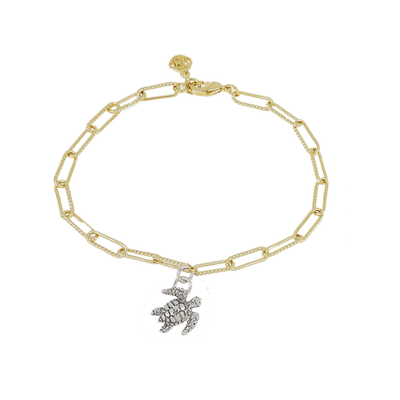 Turtle Charm Bracelet