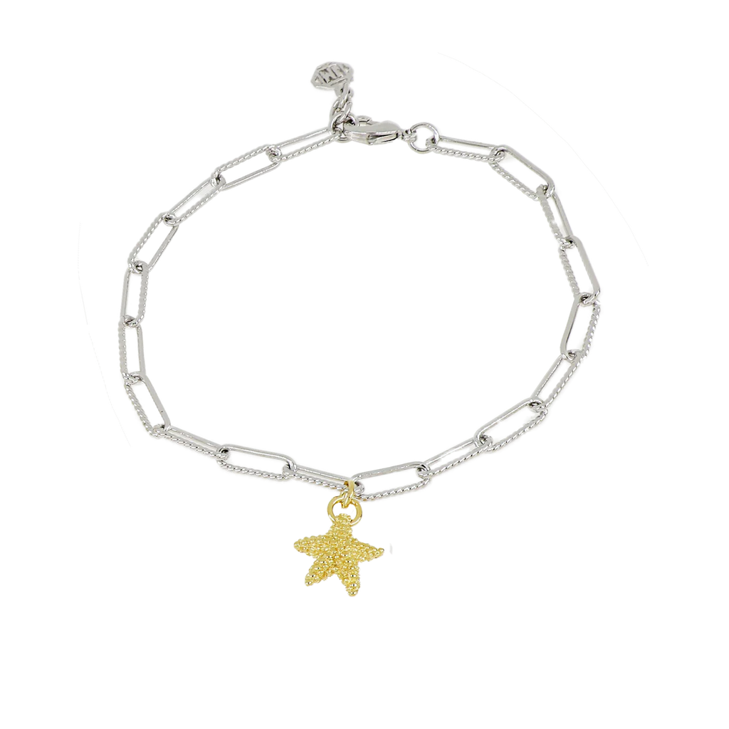 Starfish Charm Bracelet