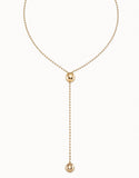 18K Gold-Plated Adjustable Chain Necklace