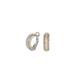 Pavé Hoop Earrings