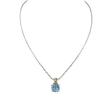 Load image into Gallery viewer, Cushion Cut Pendant Necklace