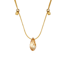 Load image into Gallery viewer, Gold Shade Prism Necklace