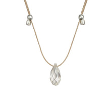 Load image into Gallery viewer, Silver Shade Prism Necklace