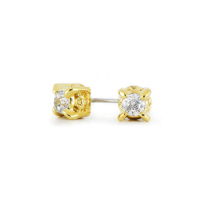 1 Carat Stud Earrings