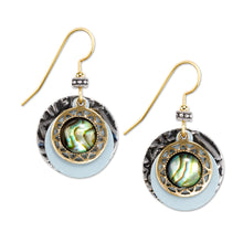 Load image into Gallery viewer, Abalone Layered Earrings