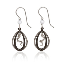 Load image into Gallery viewer, Open Tear Duo &amp; Spiral Dangle Earrings