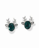 Reindeer Glitz Mini Post Earrings