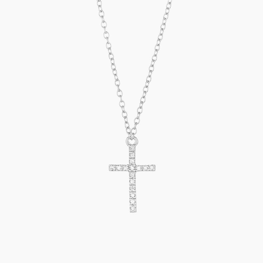 Believe Cross Pendant Necklace