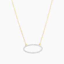 Load image into Gallery viewer, One With The Oval Pendant Necklace