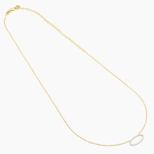 Load image into Gallery viewer, One With The Oval Pendant Necklace