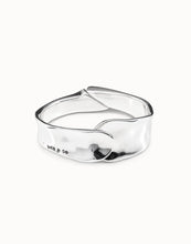 Load image into Gallery viewer, Sterling Silver-Plated Rigid Bracelet