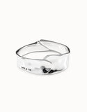 Sterling Silver-Plated Rigid Bracelet