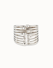 Load image into Gallery viewer, Sterling Silver-Plated Bracelet With Multiple Nail Heads