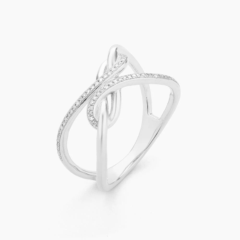 Tie The Knot Statement Ring