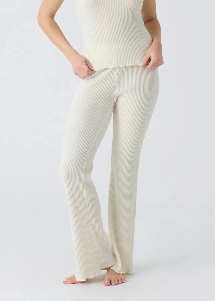 Reloved Rib Knit Pajama Pants