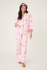 Tini Time Drink Print 3-Piece Flannel PJ Set Regular price