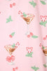 Tini Time Drink Print 3-Piece Flannel PJ Set Regular price